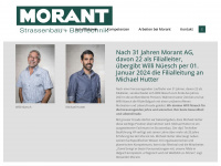 morant.ch Webseite Vorschau