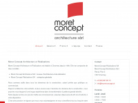 moret-concept.ch Webseite Vorschau