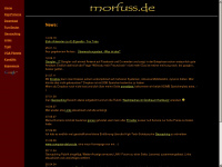 morfuss.de Webseite Vorschau