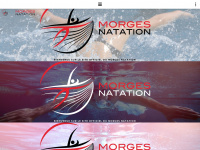 morges-natation.ch Webseite Vorschau