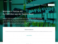 morisset-partner.ch Webseite Vorschau