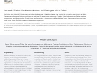 mosaik-agentur.ch Webseite Vorschau