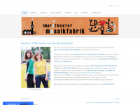 mosaikfabrik-impro.de Webseite Vorschau