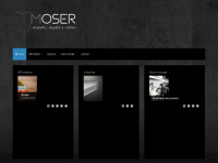 moser-polyester.ch Webseite Vorschau