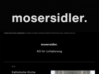 mosersidler.ch Webseite Vorschau