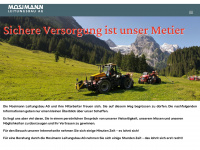 mosimann-leitungsbau.ch Webseite Vorschau