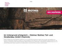 mothes-bau.de Webseite Vorschau