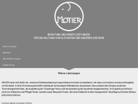 motier.de Webseite Vorschau