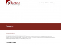 motion-physiotherapie.de Webseite Vorschau