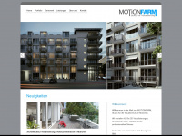 motionfarm.de Webseite Vorschau