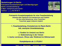 bestattungen-24-berlin.de Webseite Vorschau