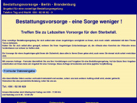online-bestatter.com Webseite Vorschau