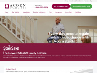 acornstairlifts.com Webseite Vorschau