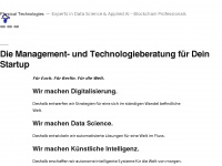 physicaltechnologies.de Webseite Vorschau