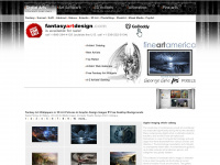 fantasyartdesign.com Webseite Vorschau