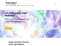 ask-angels.com Webseite Vorschau