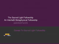 sacredlightfellowship.org Webseite Vorschau