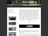 moto-tourer.de Webseite Vorschau
