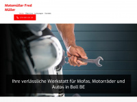 motomueller.ch Webseite Vorschau
