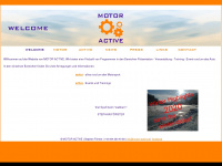 motor-active.at Webseite Vorschau