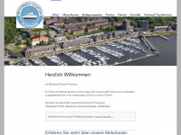 motorbootcharter-flensburg.de Webseite Vorschau