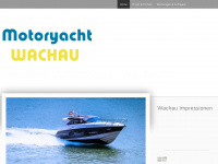 motorboot-wachau.at Webseite Vorschau