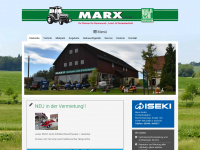 motorgeraete-marx.de Webseite Vorschau