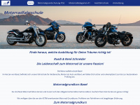 motorradfahrschule-basel.ch Webseite Vorschau
