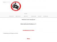 motorradfreunde-waidhaus.de Webseite Vorschau