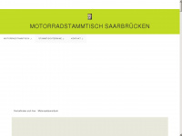 motorradstammtisch-sb.de Webseite Vorschau