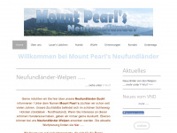 mountpearls.de Webseite Vorschau