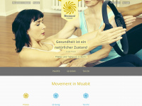 movement-in-moabit.de Webseite Vorschau