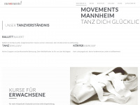 movements-mannheim.de Webseite Vorschau