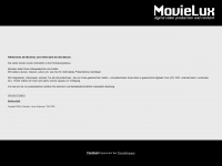 movielux.de Webseite Vorschau