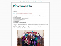 movimento-theater.at Webseite Vorschau