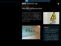 mpe-service.de Webseite Vorschau