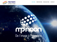 mpneon.ch Webseite Vorschau