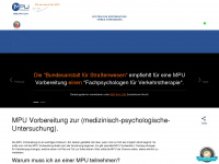 mpu-berater.de Webseite Vorschau