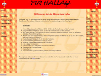 mr-hallau.ch Webseite Vorschau