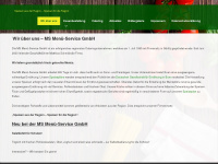 ms-menue.de Webseite Vorschau