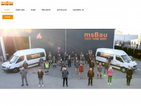 msbau-hamm.de Webseite Vorschau