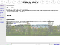 mscfelsberg.de Webseite Vorschau
