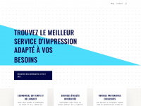printpower.fr Webseite Vorschau