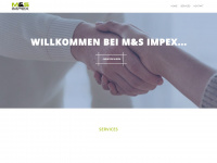 msimpex.de Webseite Vorschau