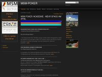 msm-poker.de Webseite Vorschau