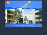msprojects.ch Webseite Vorschau