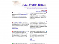 au-pair-box.com Webseite Vorschau