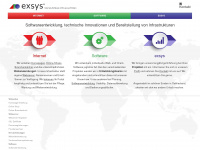 exsys.net Webseite Vorschau