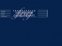 frankfurter-orchester-gesellschaft.de Webseite Vorschau