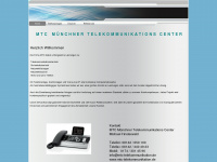 mtc-telekommunikation.de Webseite Vorschau
